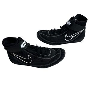 Nike Speed Sweep Men's Wrestling Shoes Black White Size 8 US Men 7 UK 41 EUR